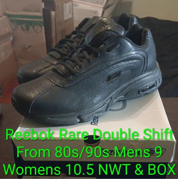 Reebok Rare Double Shift From 80s/90s Mens 9 Womens 10.5 NWT & BOX